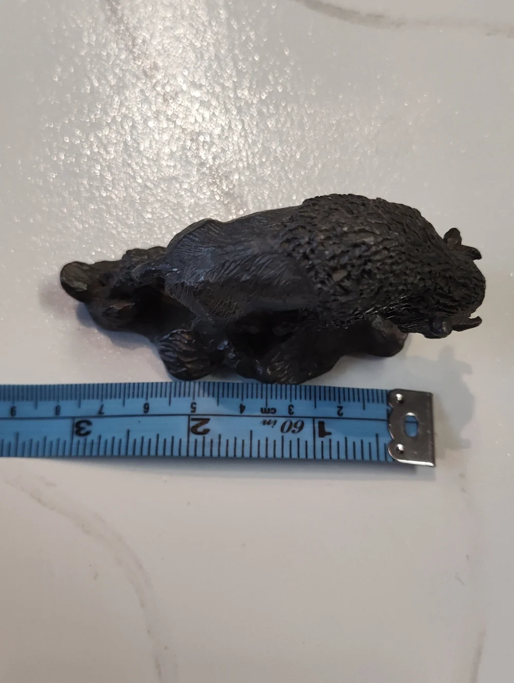 American Buffalo / Bison Figurine - Vintage - Pewter - Handcrafted - Made In USA - Picture 13 of 13